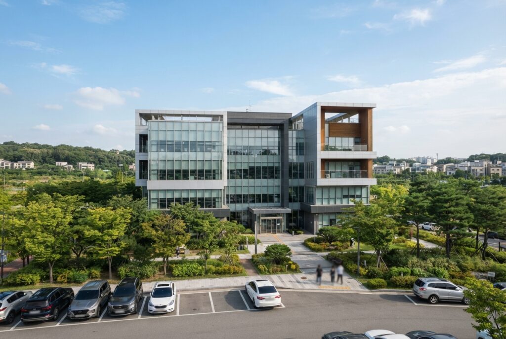 써밋 수지 주기동 지점 내부