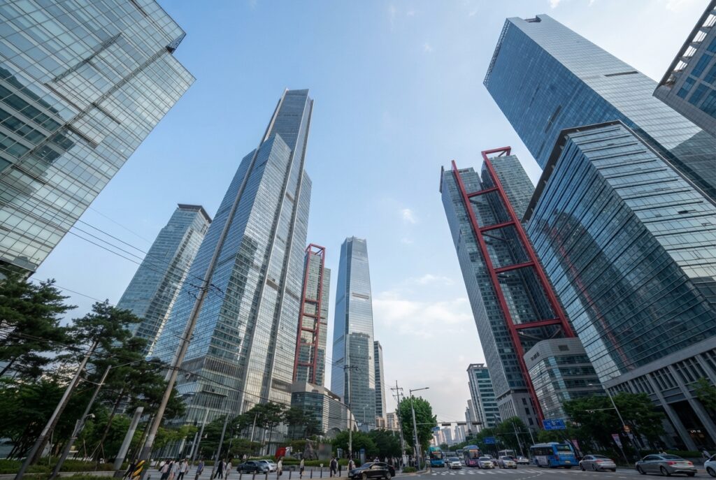 써밋 타워 여의도 지점 내부